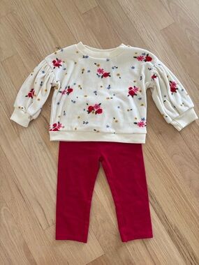Baby Girl Floral Outfit
